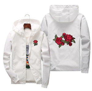 Rose Jacket Windbreaker Men And Women