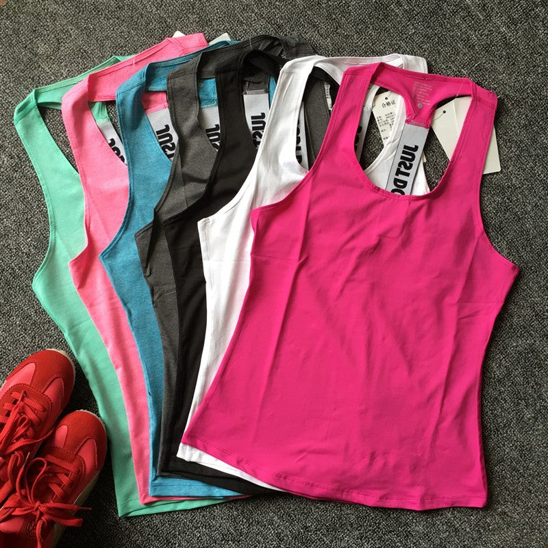 Sleeveless Tank Tops Sport Top Fitness