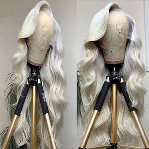 Synthetic Lace Front Wig Long Wavy