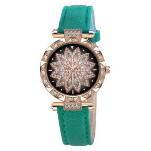 Romantic Starry Sky Wrist Watch & Bracelet Set