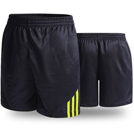 Men Running Shorts , Stripe Zip Pocket