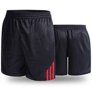 Men Running Shorts , Stripe Zip Pocket