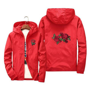 Rose Jacket Windbreaker Men And Women