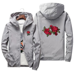 Rose Jacket Windbreaker Men And Women