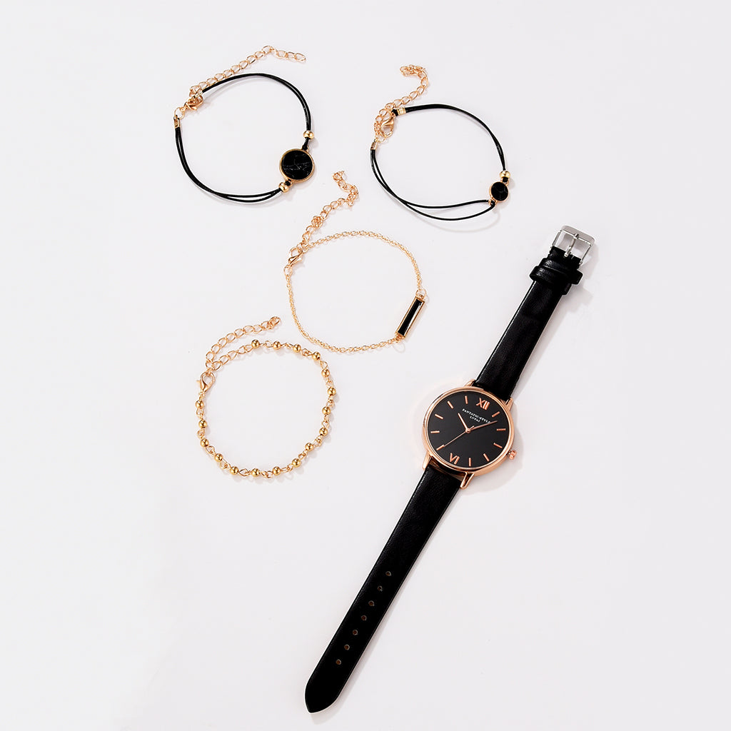 Watch Set Women 5pcs