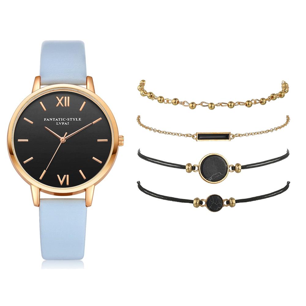 Watch Set Women 5pcs