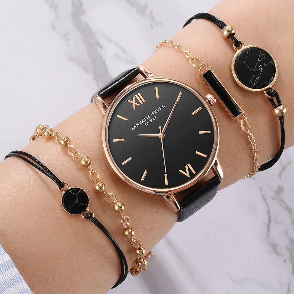 Watch Set Women 5pcs