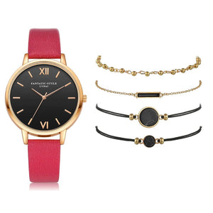 Watch Set Women 5pcs