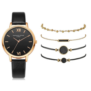 Watch Set Women 5pcs