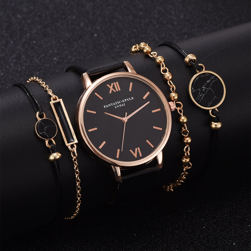 Watch Set Women 5pcs