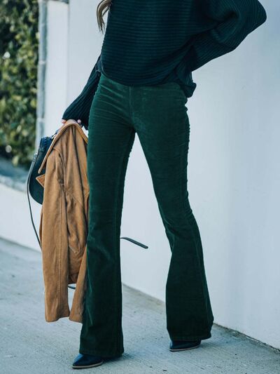 High Waist Bootcut Pants