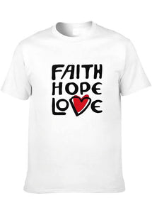 Faith Hope Love tee
