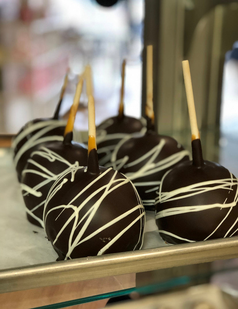 Chocolate Dipped Apples