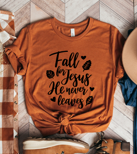 FALL FOR JESUS TEE