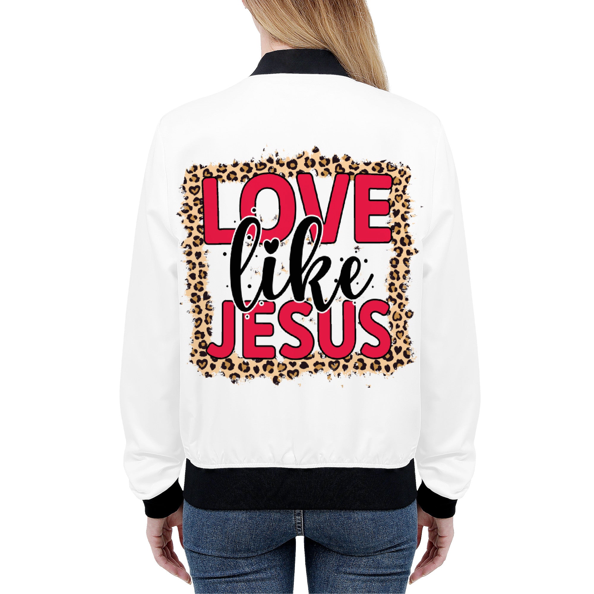 Love Like Jesus Women's Bomber Jacket