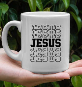 Jesus coffee mug