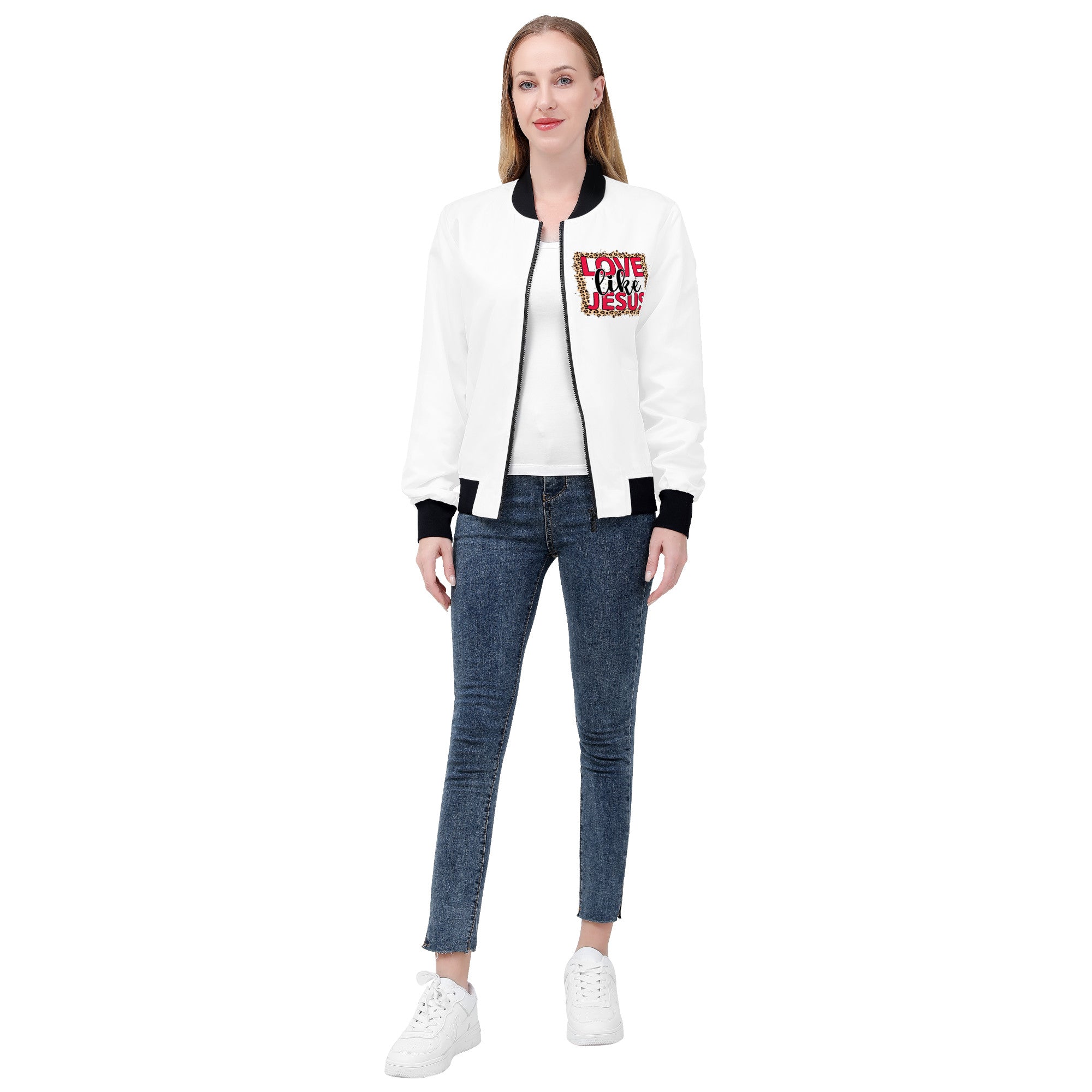 Love Like Jesus Women's Bomber Jacket