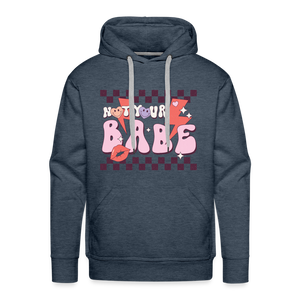 Not your babes - heather denim