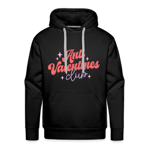 Anti Valentines Club Hoodie - black