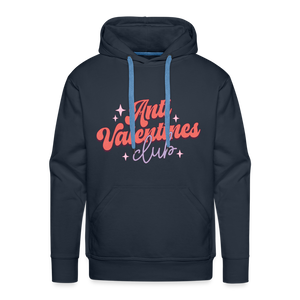 Anti Valentines Club Hoodie - navy