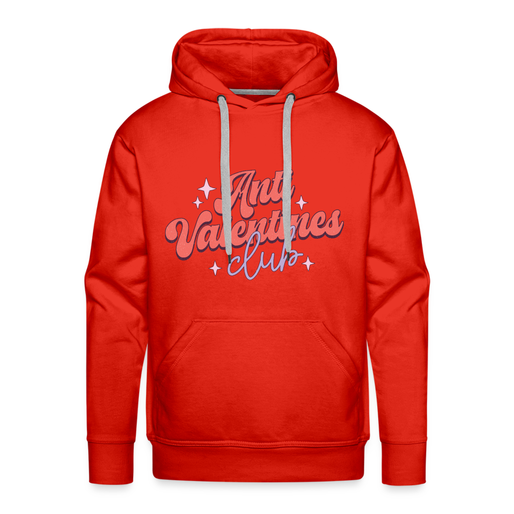 Anti Valentines Club Hoodie - red