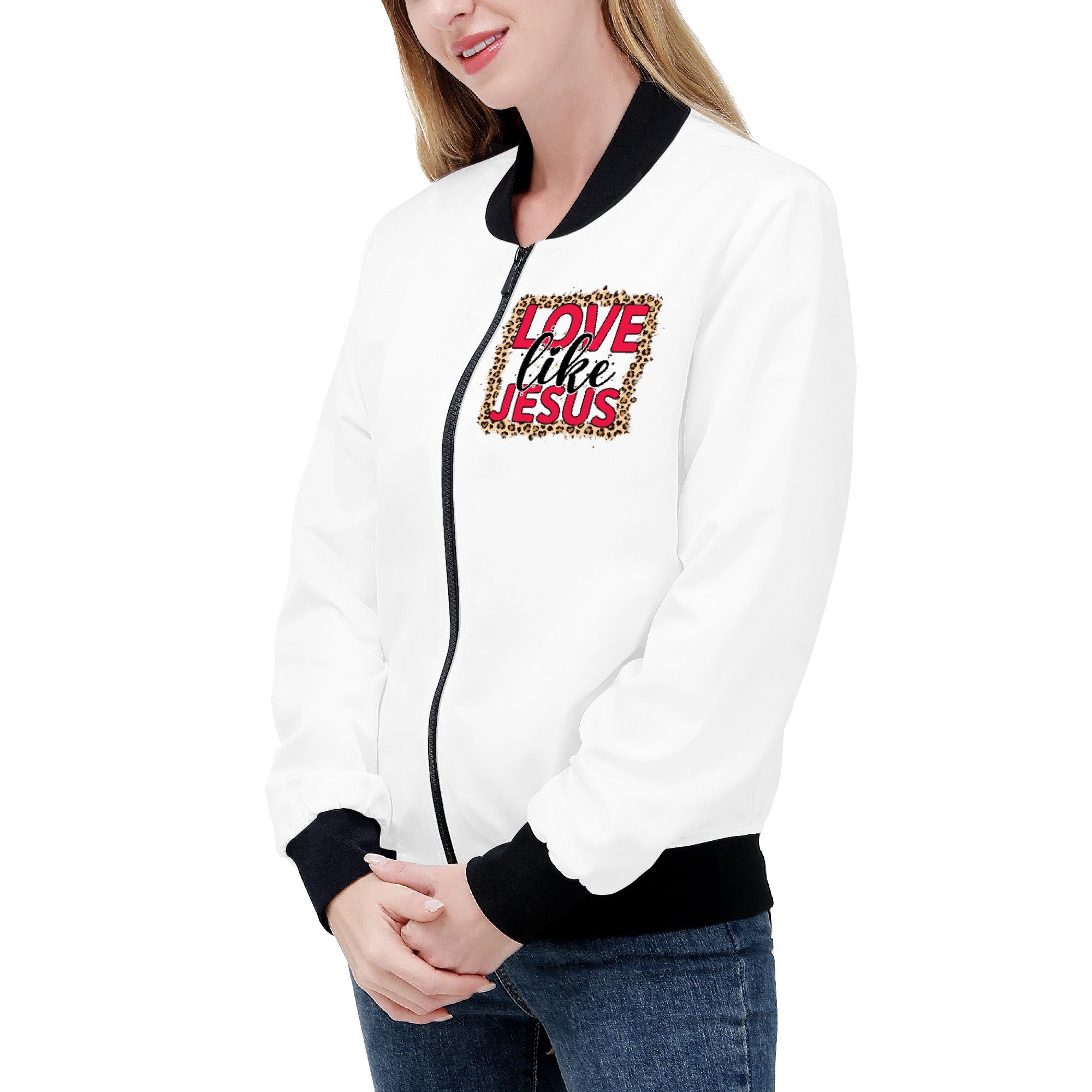 Love Like Jesus Women's Bomber Jacket